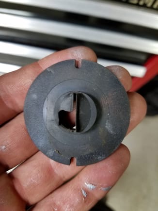 Grommet ripped and removed from car