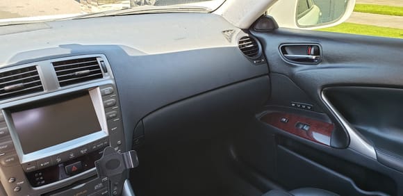 OEM replacement dash for 2006 IS350 and "pleather" door panels installed 06-29-2020 and still holding up great and looks awesome!
