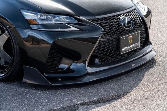 AIMGAIN Sport Front Lip (Carbon Fiber), Lexus GSF