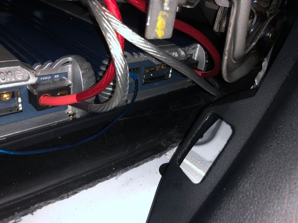 Amps just fit, will add a fan later if there are any issues with over heating.