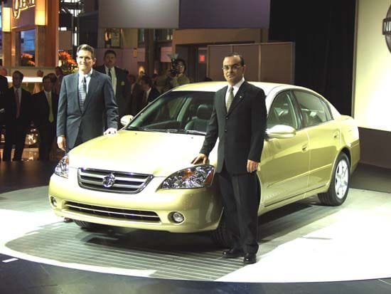 Carlos Ghosn, April 18, 2001 New York Auto International Show Presentation of 2002 Nissan Altima
