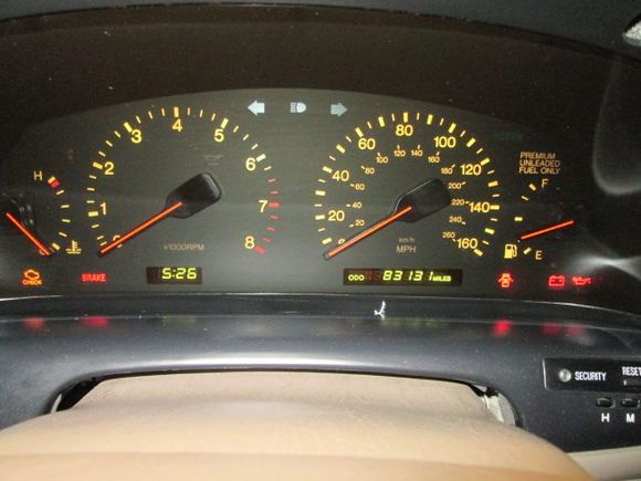 01-03-2022 (Dash Instrument Cluster is Original)