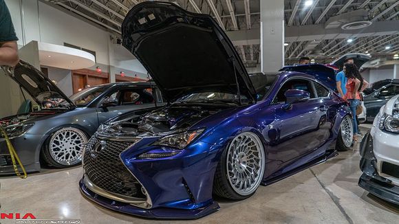 Lexus rc splitter lip body kit splitter. 