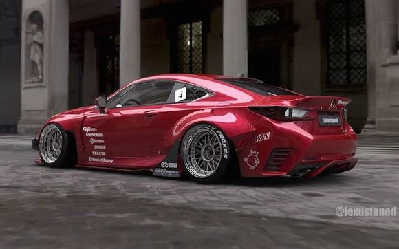 Duck bill shape from rocket bunny