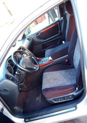 Two-tone cloth Aristo interior