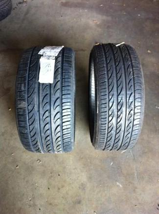 Lexus ISF Pirelli Tires - 235/30/20 up front 285/25/20 rear