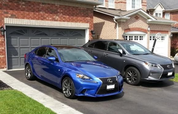 2014 IS 250 AWD F-Sport and 2013 RX 350 F-Sport