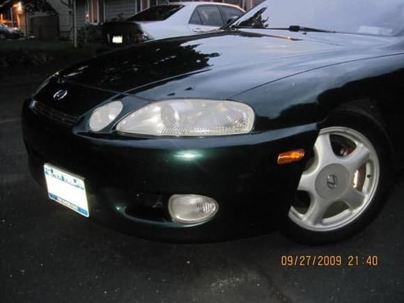 Imperial Jade Mica SC300 with Supra Twin Turbo Rims &amp; LS400 Calipers