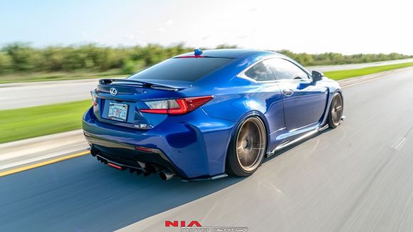 Lexus RCF Rear Spats
