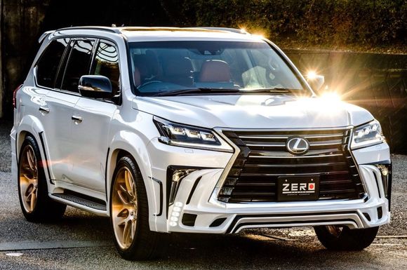 Zero Design Wide Body Half Spoiler Kit for Lexus LX570 2015-21