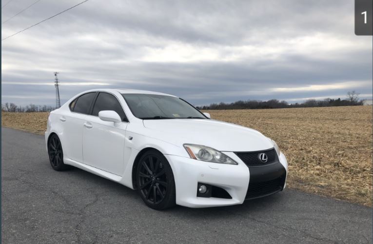 2009 Lexus IS F - 2009 lexus isf w/ emissions issues - Used - VIN JTHBP262995005818 - 168,000 Miles - 8 cyl - 2WD - Automatic - Sedan - White - San Diego, CA 92116, United States