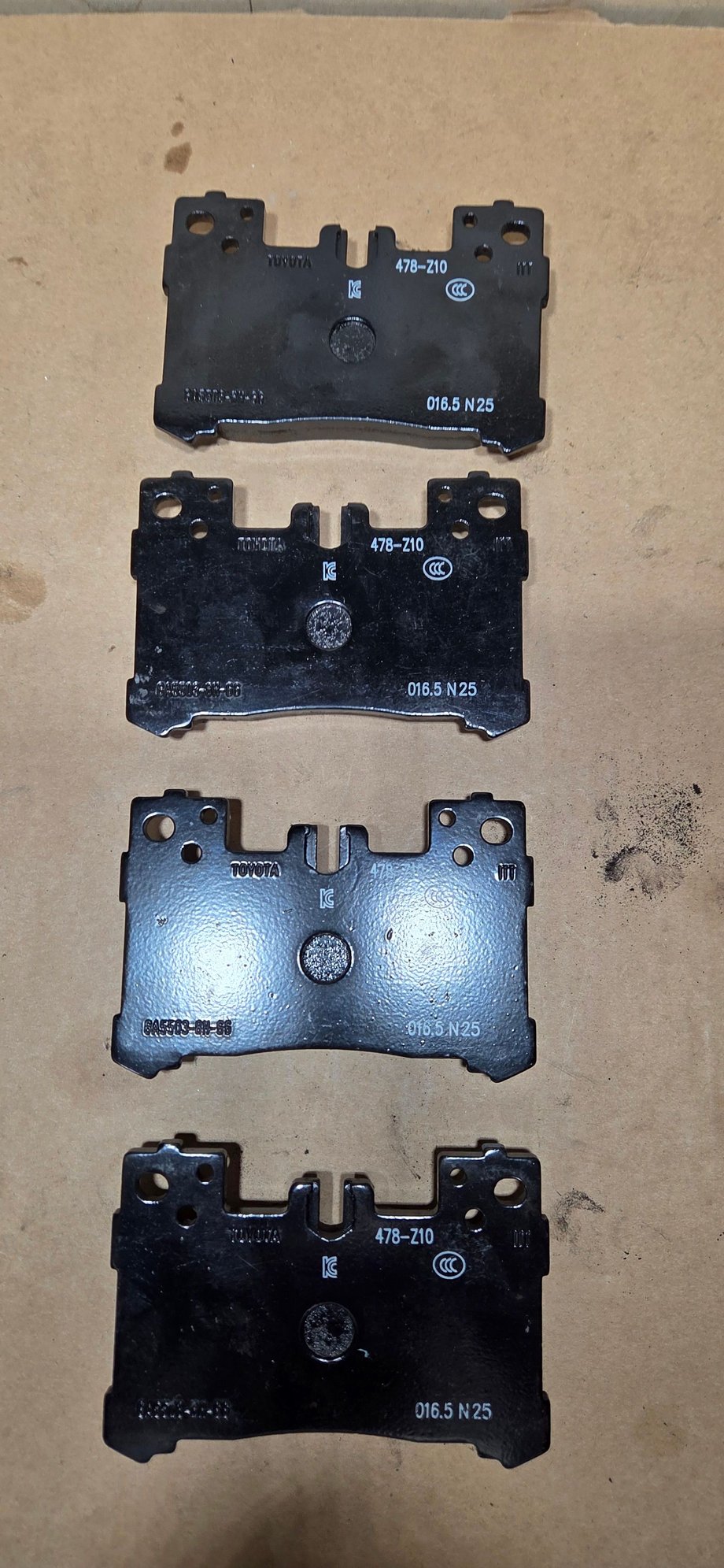 Brakes - LC500 OEM Brake pads - New - 2018 to 2026 Lexus LC500 - Kitchener, ON N2R1W2, Canada