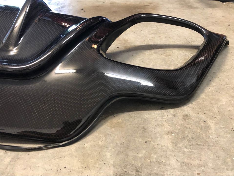 Exterior Body Parts - TOM'S V1 CF Rear Diffuser for IS F for sale - Used - 2008 to 2014 Lexus IS F - Chula Vista, CA 91911, United States
