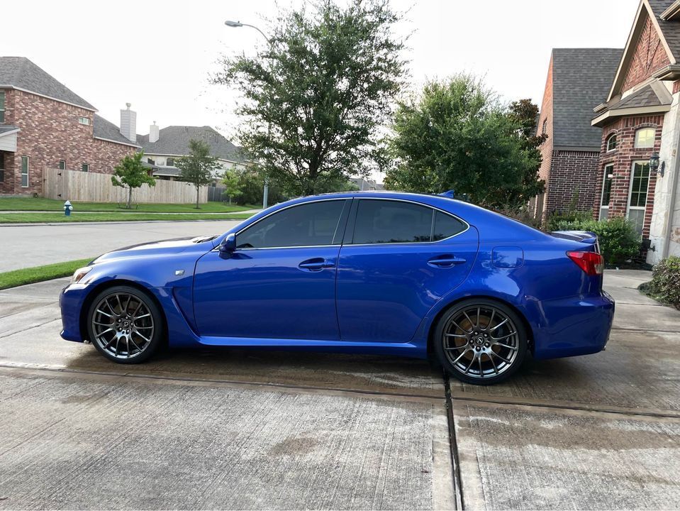 2012 Lexus IS F - 2012 ISF for sale. Ultrasonic Blue over Alpine White - Used - VIN JTHBP5C23C5010171 - 80,600 Miles - 8 cyl - 2WD - Automatic - Sedan - Blue - Houston, TX 77084, United States