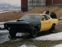 My AAR Cuda. A original 340 6 pak 4 speed car. I had everything to restore it, even the Trans Am block. But being in my early 20's and a moron, I let it go. Over a $100,000 car if  restored a few years ago.