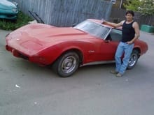 76 vette 383 stroker, but i had to part with her to make room for a mustang.