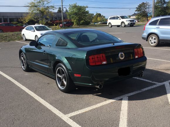 My 2008 Bullitt.  A stable mate for the 2004 convertible.