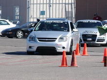Lined up ahead of the National Champion in 2011 SCCA in New Mexico.