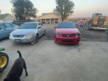 There she is right next to the beater 