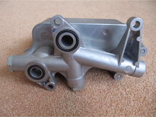 I figured out it is this oil cooler is what would go there.