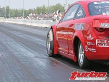 turp 0811 05 z chevy cobalt battle of the imports chevy cobalt drag racing