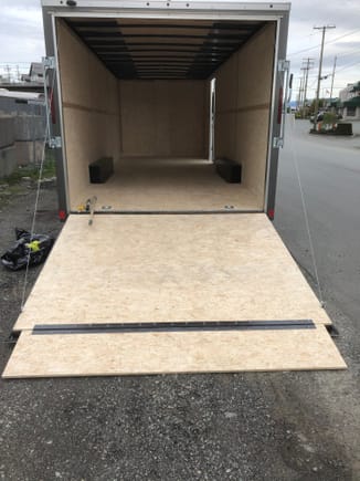 Trailer brand new, never been painted.