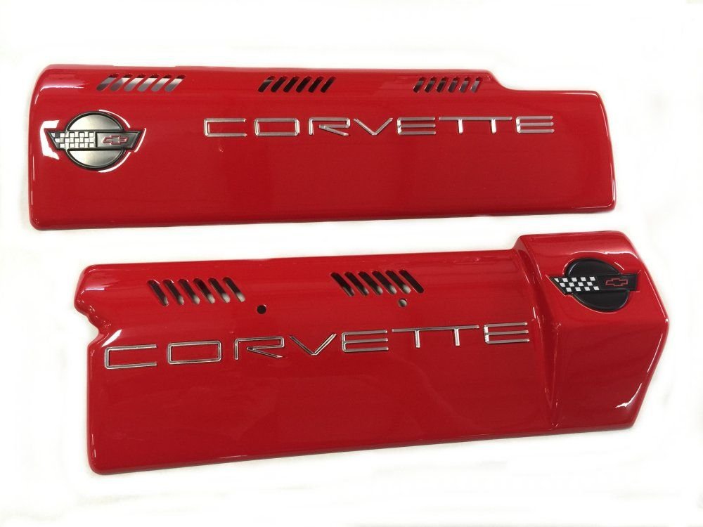 C4 Corvette 19941996 LT1 Painted Fuel Rail Covers CorvetteForum