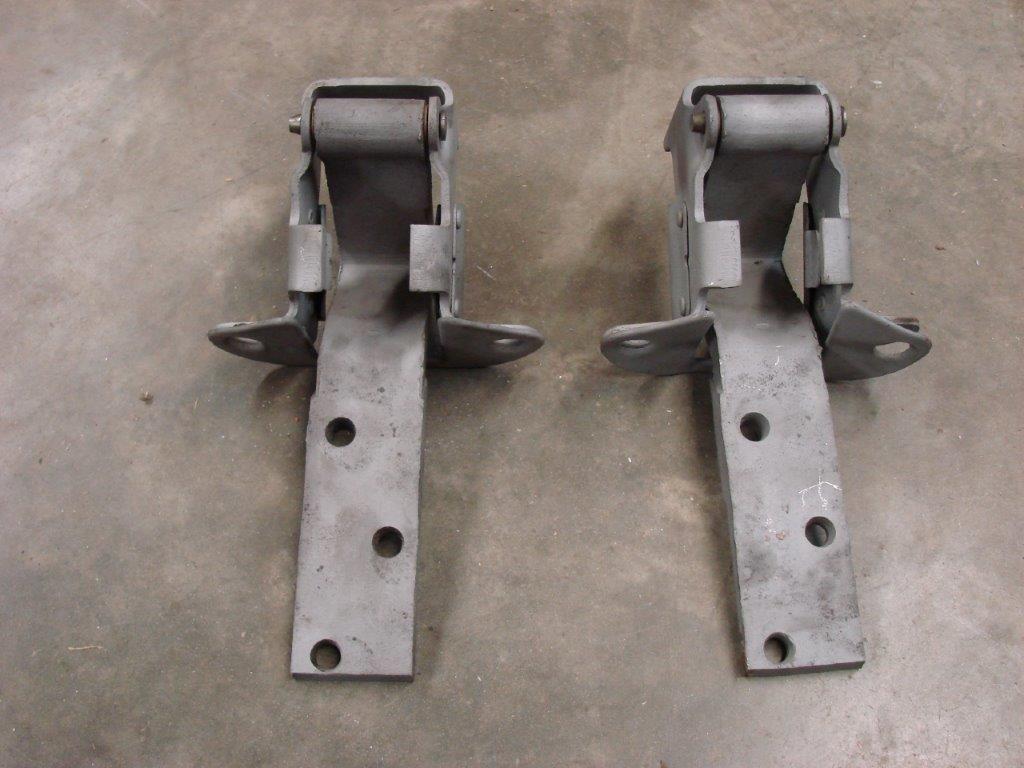 Door Hinge Tension Spring Set For 1956-1962 Chevrolet Corvette (Set Of 4 With Rivets)