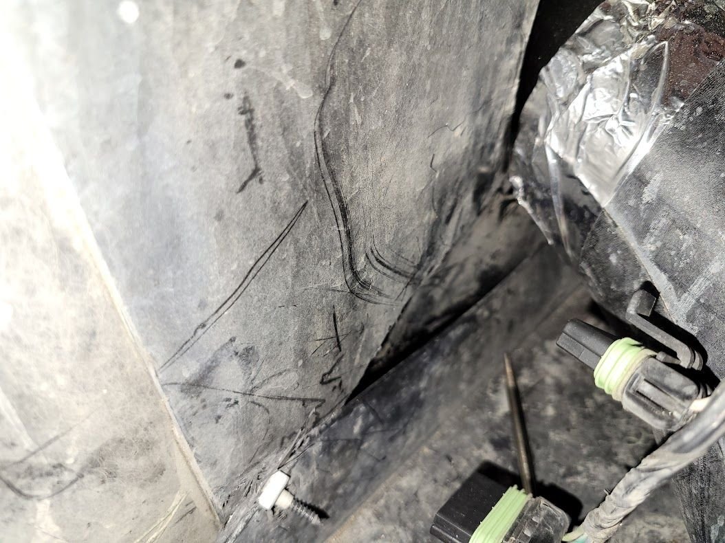 Guide on how to fix cracked inner fender? CorvetteForum Chevrolet