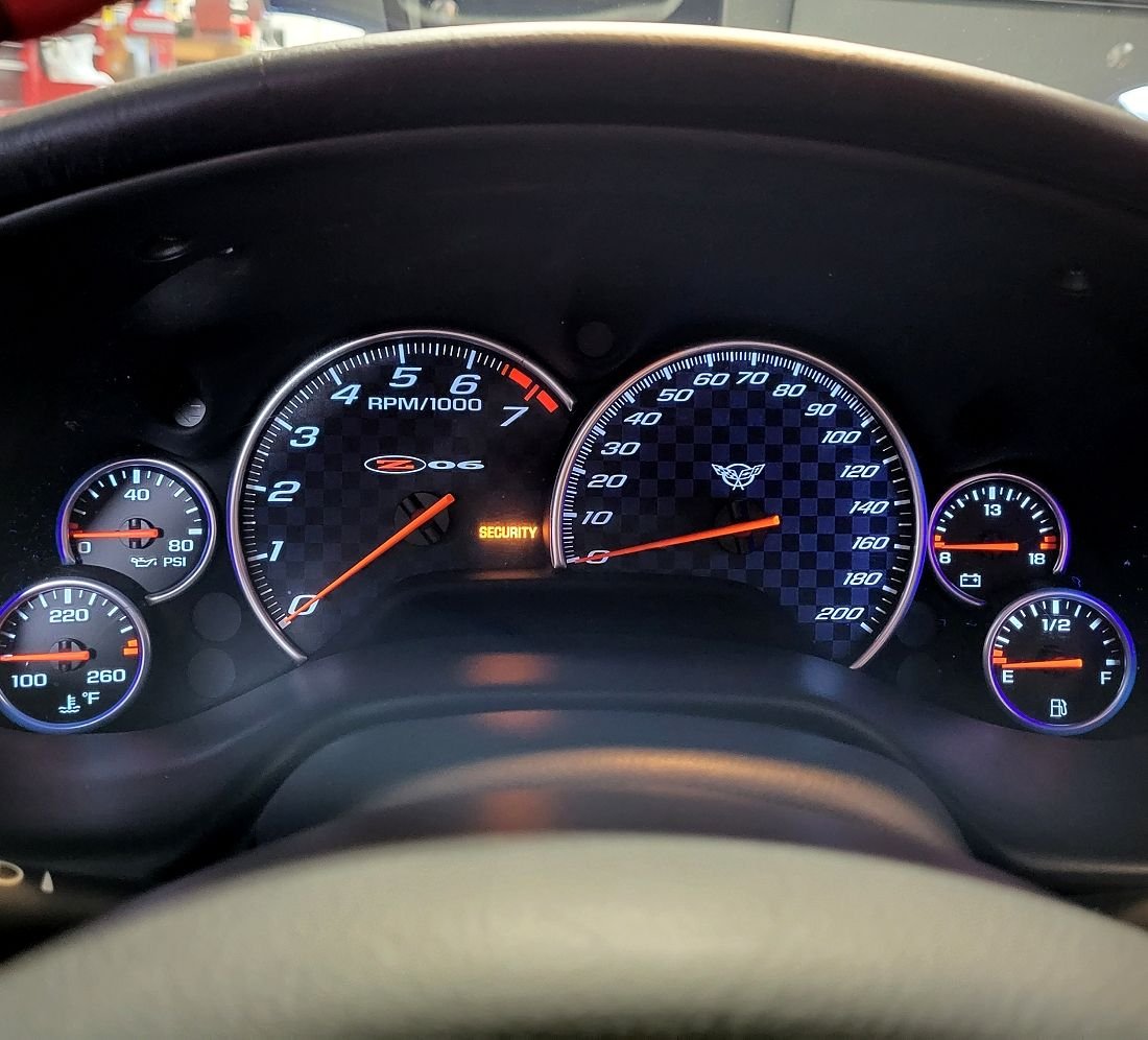 FS (For Sale) 19972004 C5 Corvette Aluminum Dash Gauge Bezels Kit