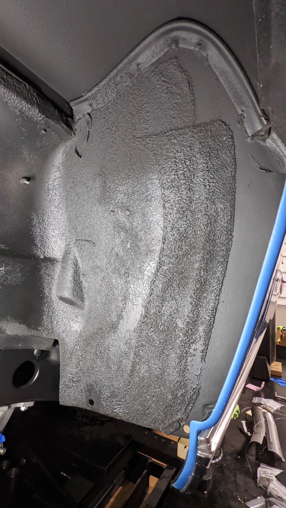 C2 1967 Corvette Wheel Wells, Undercoating, & Blackout CorvetteForum