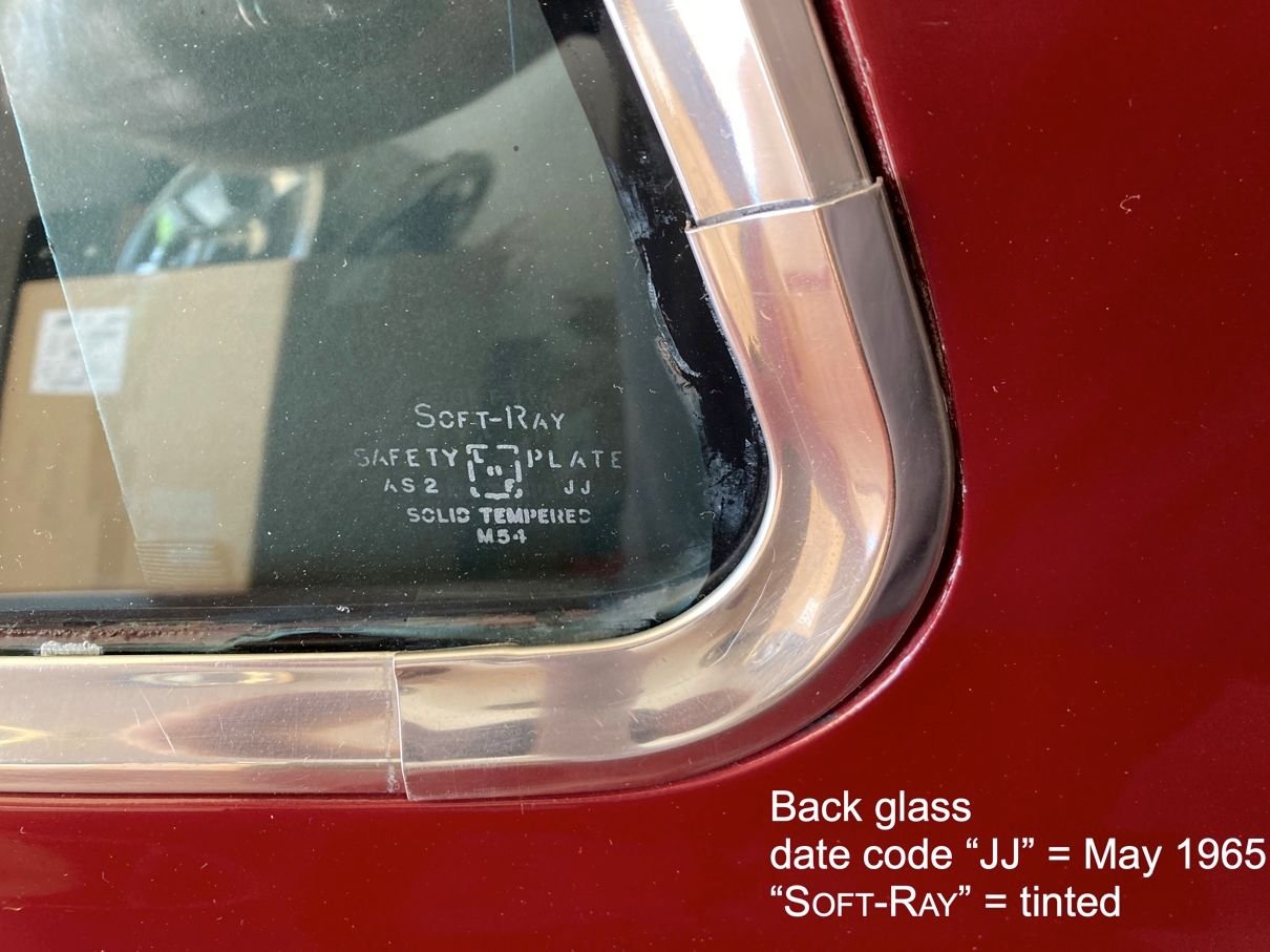 C2 original glass date codes, etc CorvetteForum Chevrolet Corvette