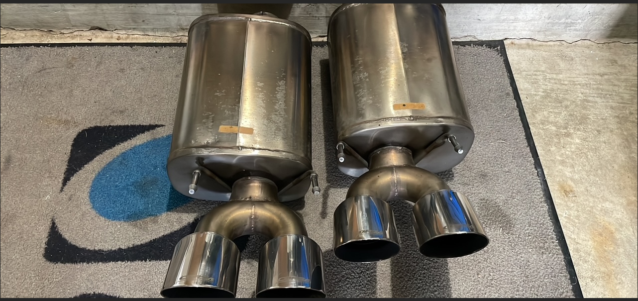 FS (For Sale) Corsa Performance mufflers 800 3 inch in 4 inch out
