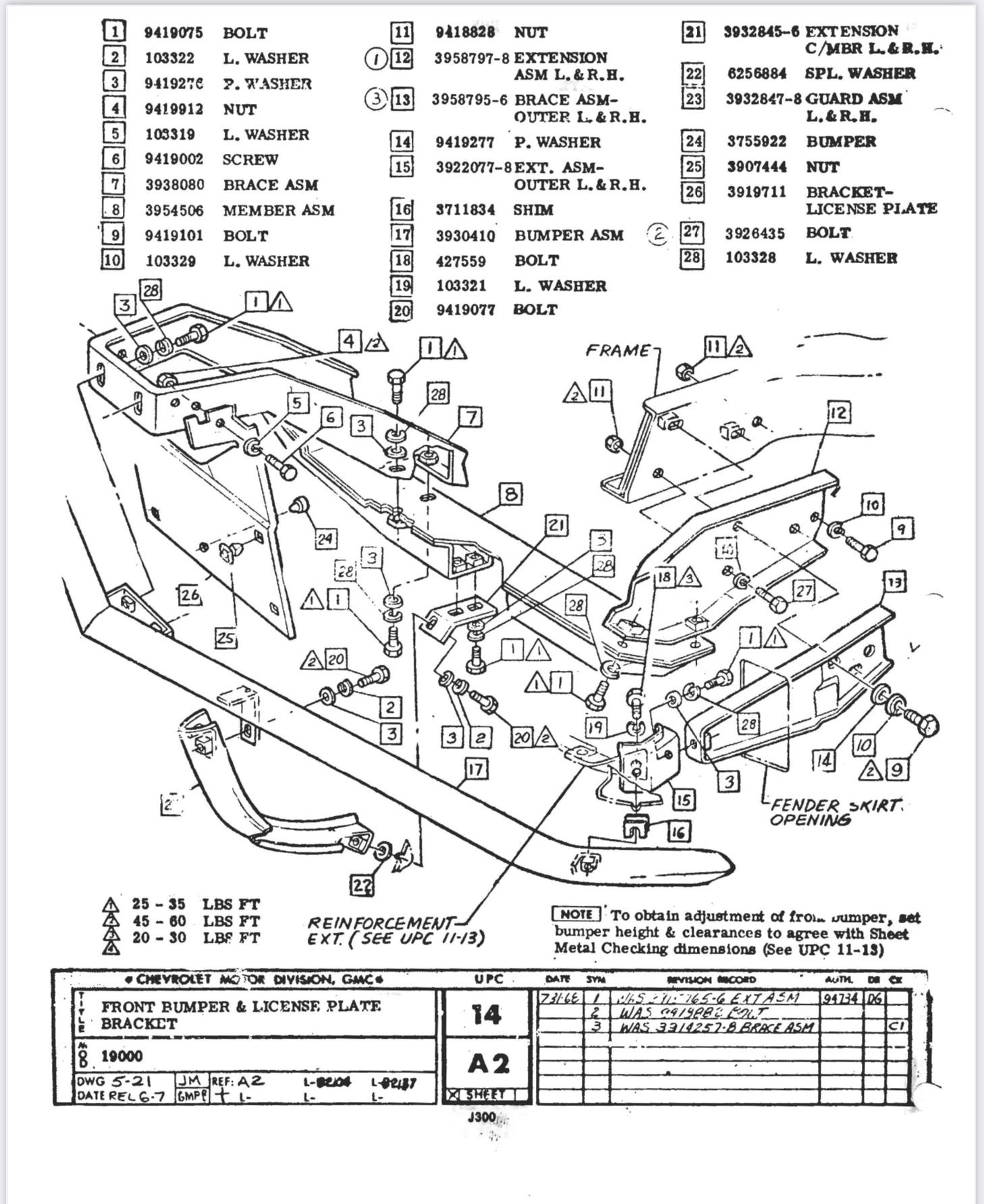 Installation front air dam/spoiler on ‘69 CorvetteForum Chevrolet