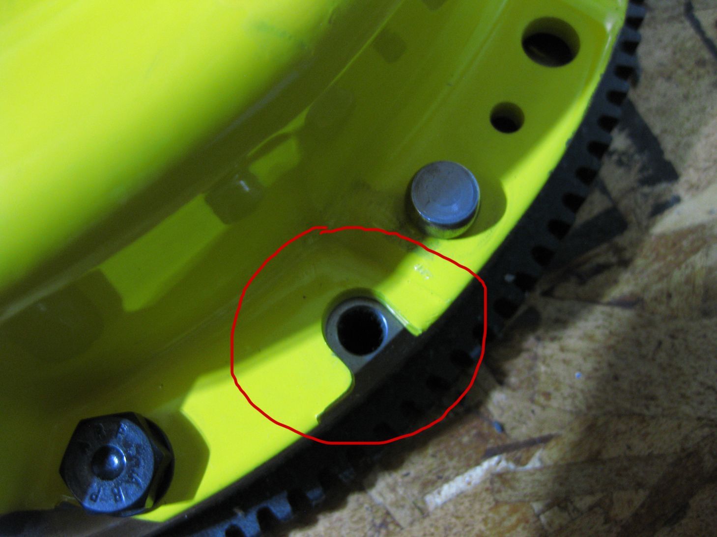 Flywheel dowel pins Needed ??? CorvetteForum Chevrolet Corvette