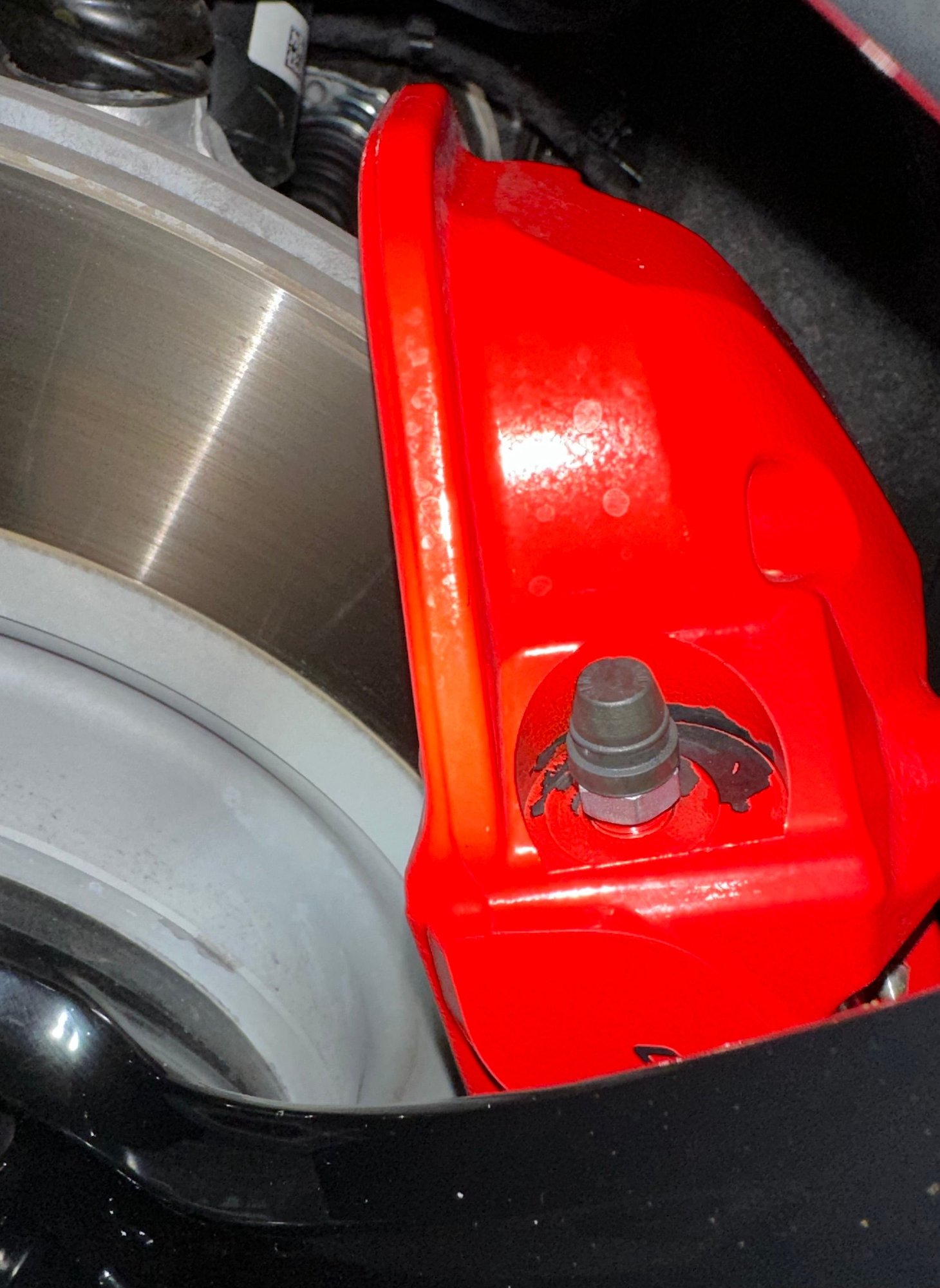 Brake Caliper Paint Chipping CorvetteForum Chevrolet Corvette Forum