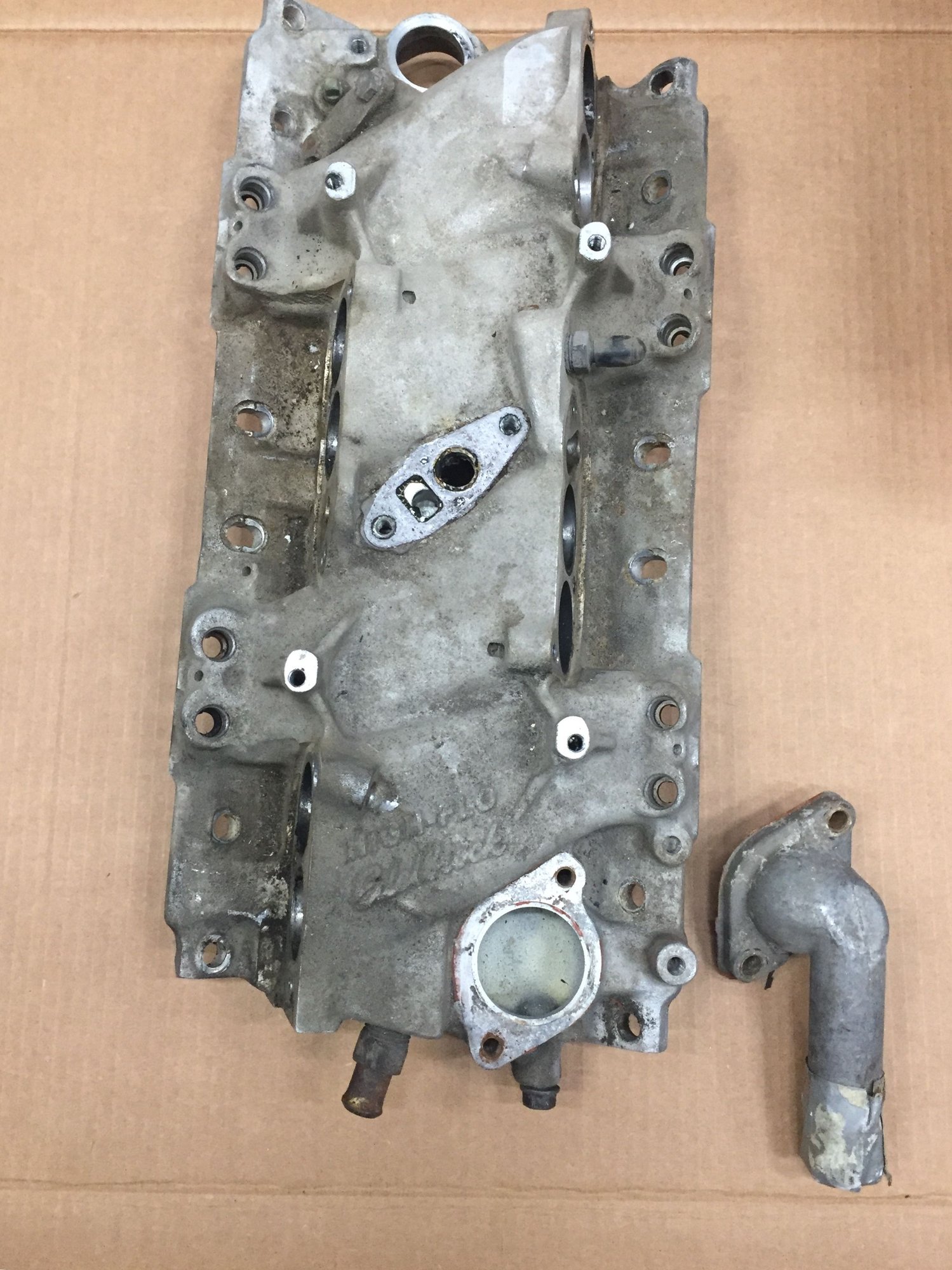 FS (For Sale) Tuned port injection edelbrock intake base