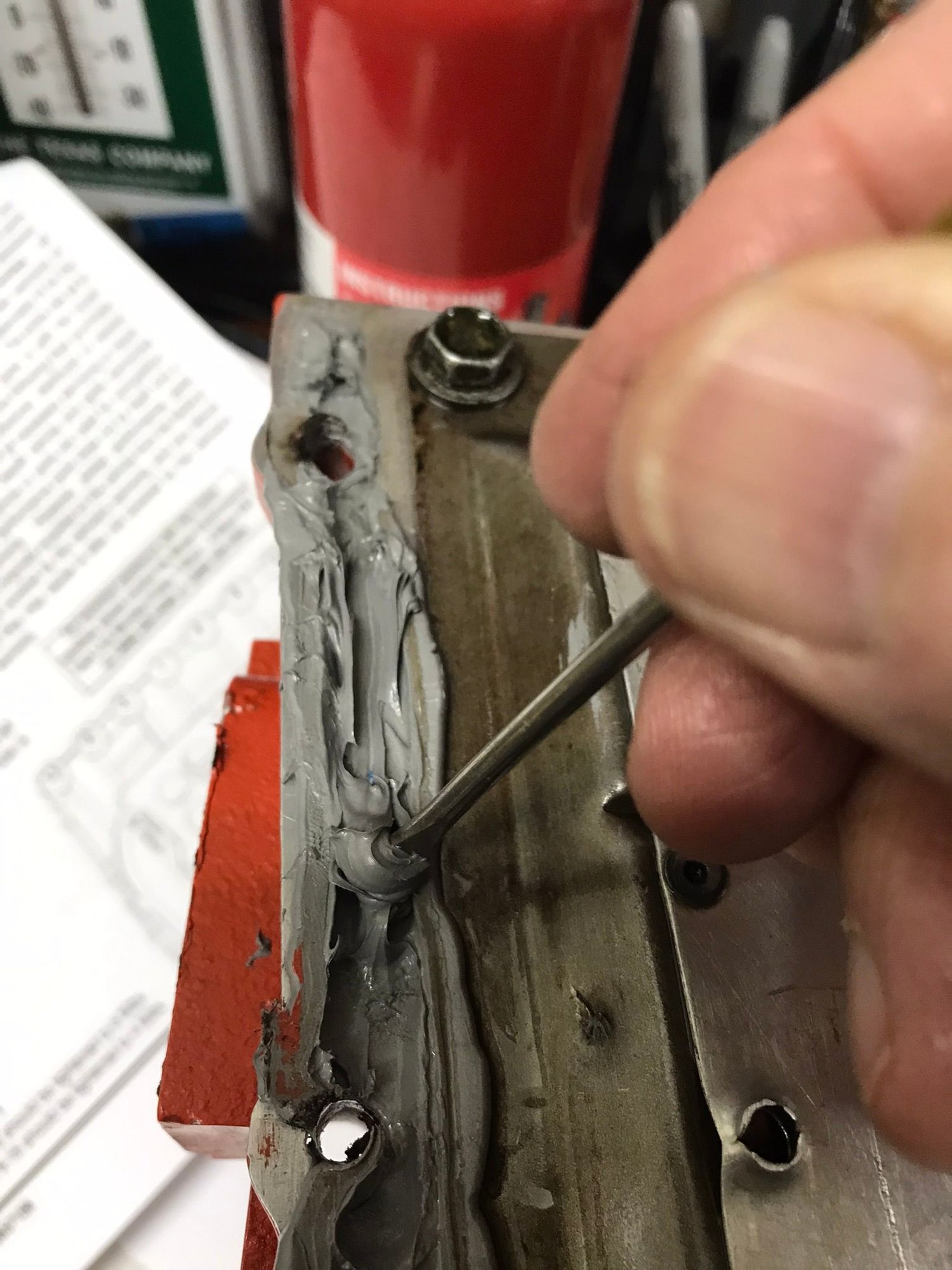 Who is using RTV to seal china wall on intake? CorvetteForum