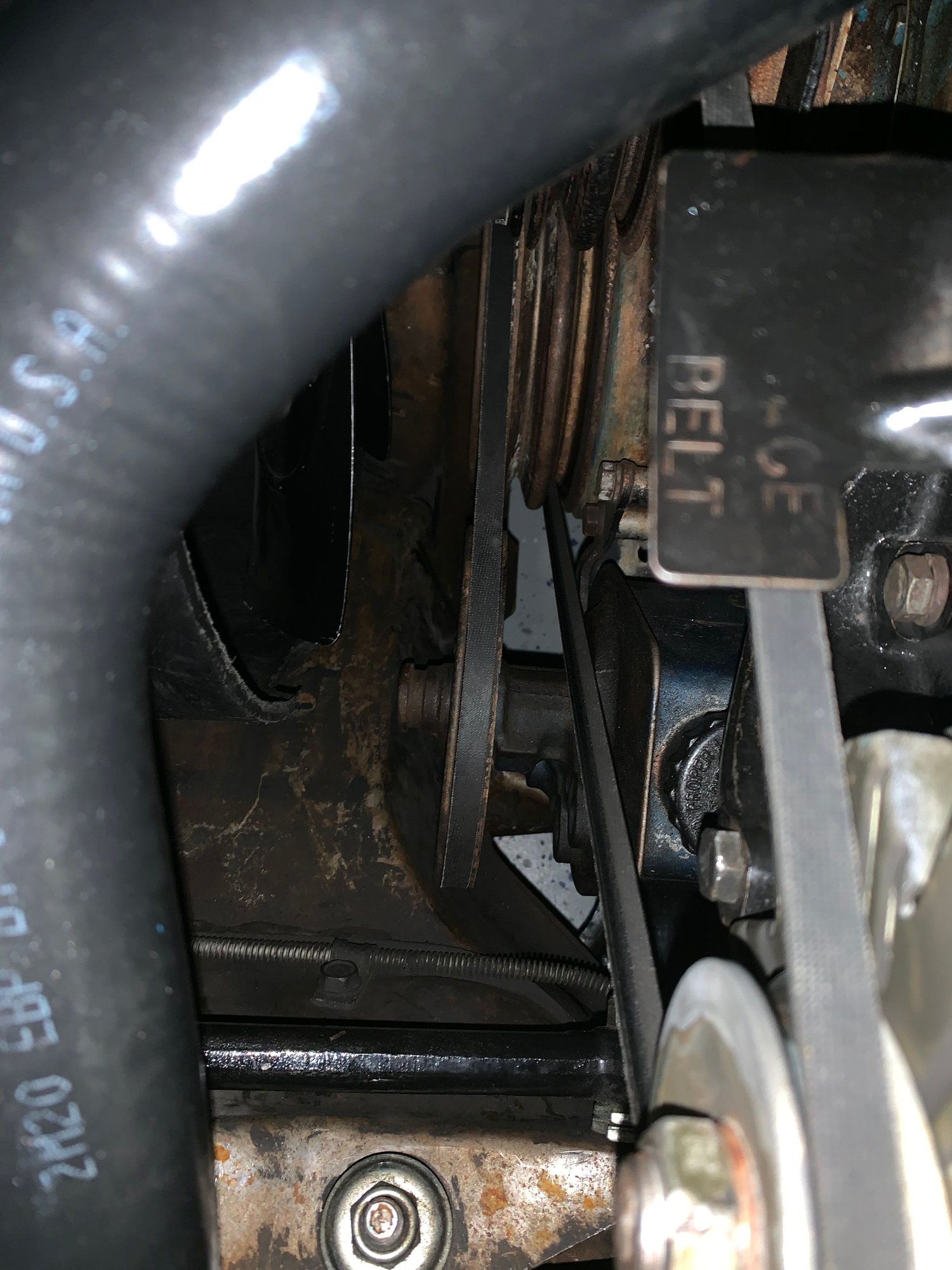 Power steering pump alignment CorvetteForum Chevrolet Corvette