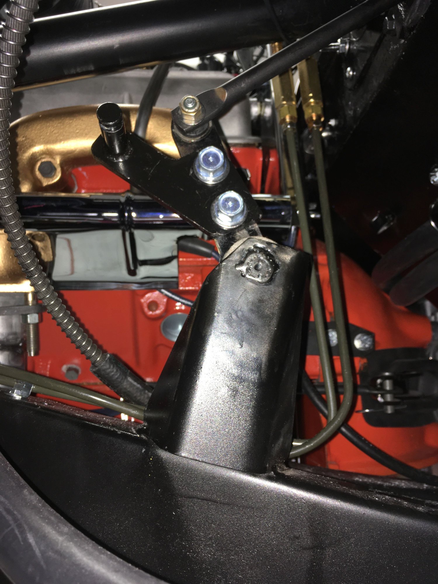 C1 1961 clutch linkage, somethings not right, help please