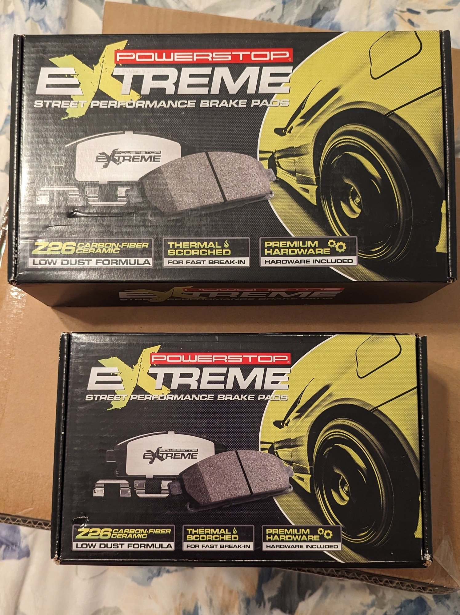 Power Stop 13-14 Chrysler 200 Front Z26 Extreme Street Brake Pads w/Hardware main image 1