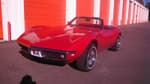Garage - 1968 Rally Red Corvette Roadster