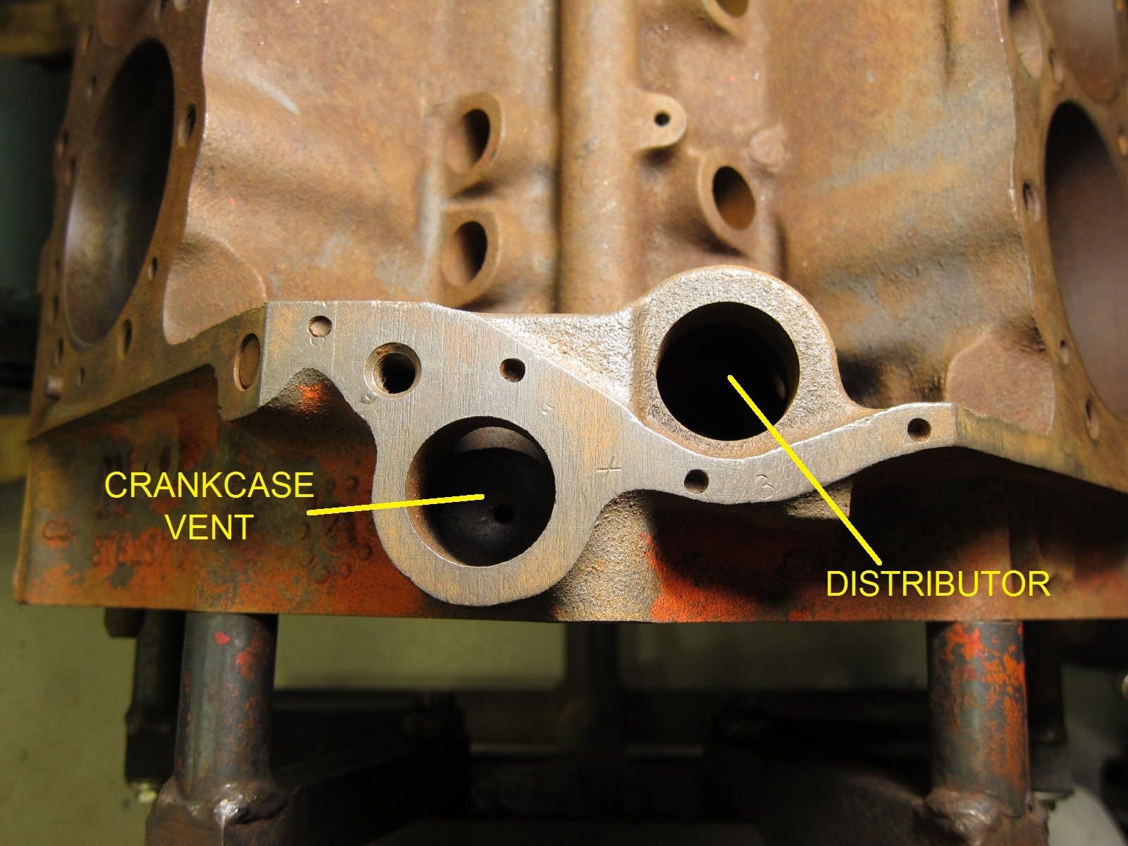 1962 327 Oil Vent Tube CorvetteForum Chevrolet Corvette Forum