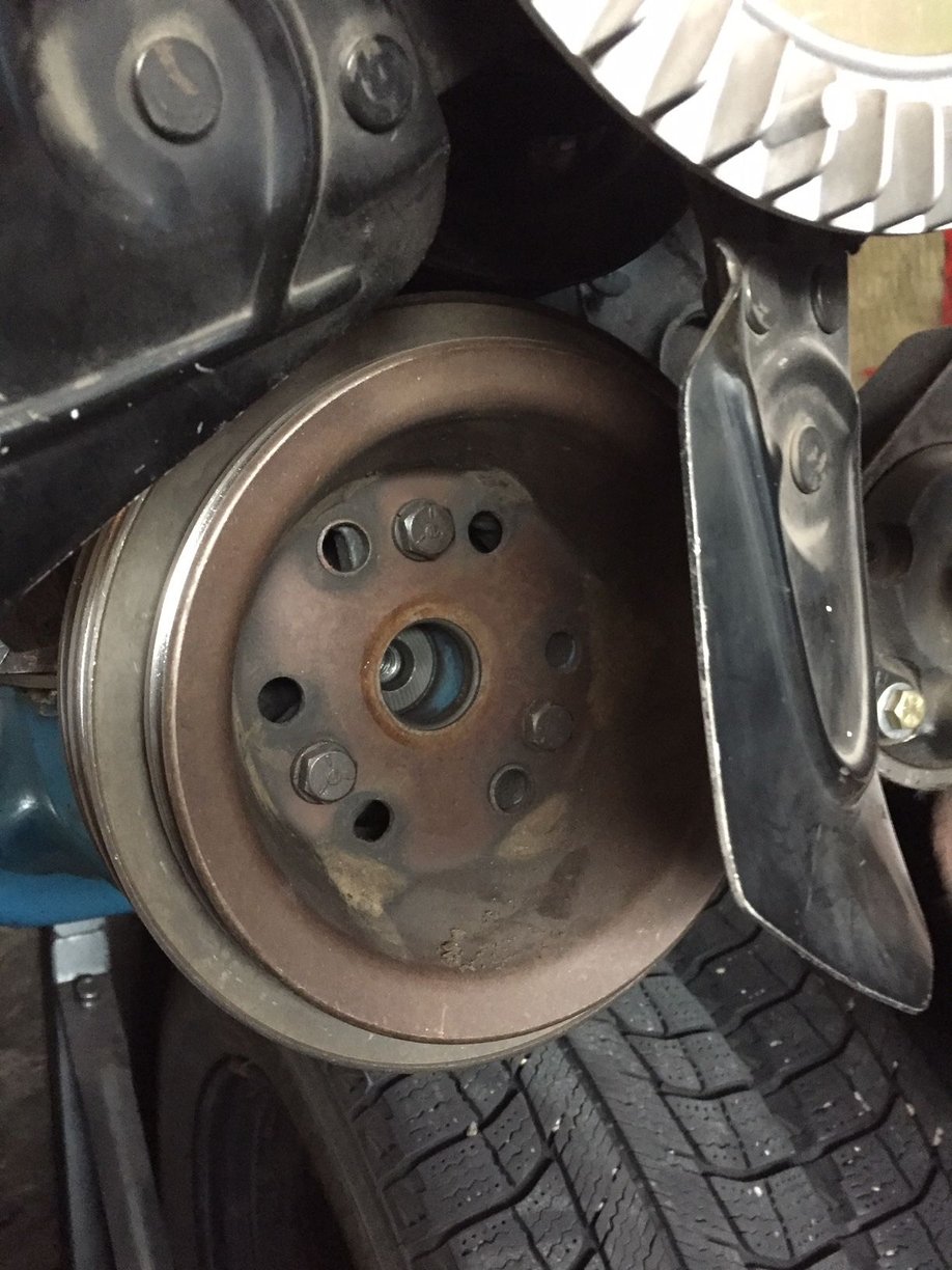 L48 Crank balancer bolt size / type. CorvetteForum Chevrolet