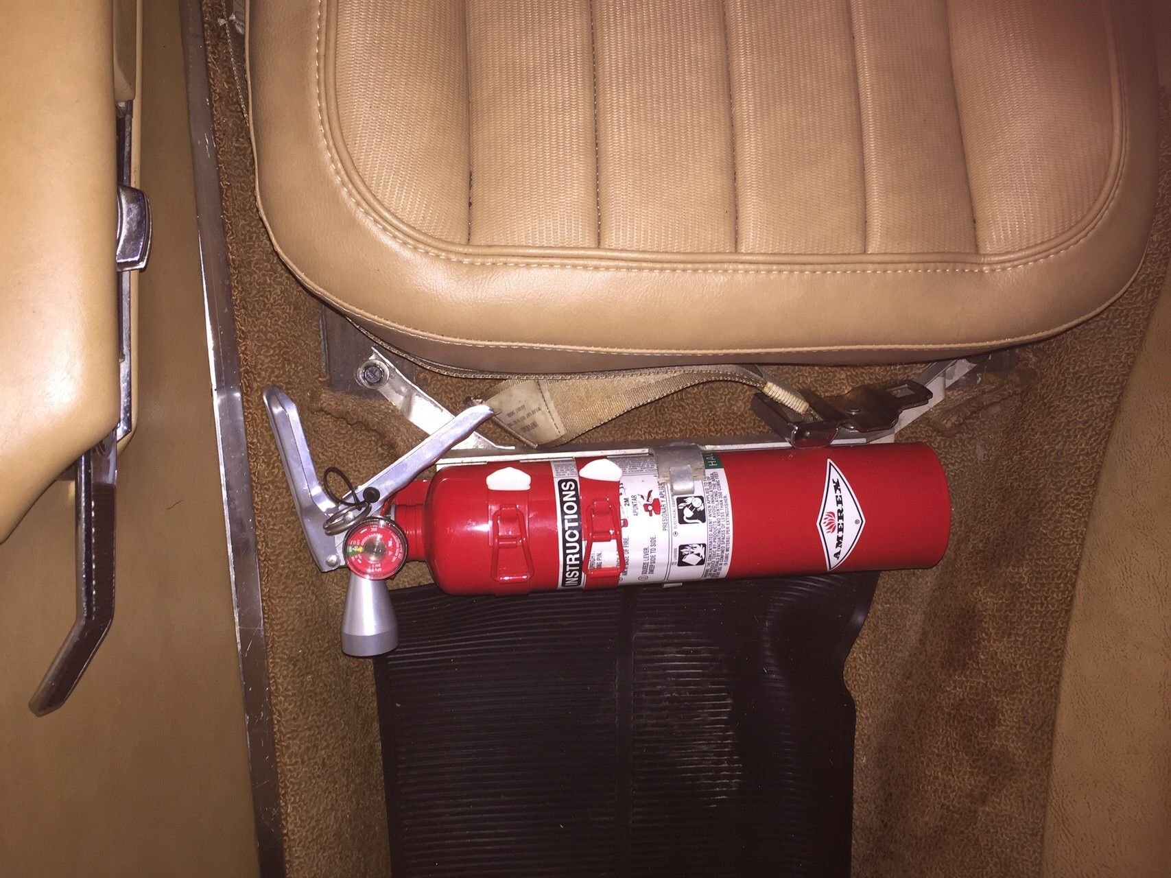 fire extinguisher mount CorvetteForum Chevrolet Corvette Forum