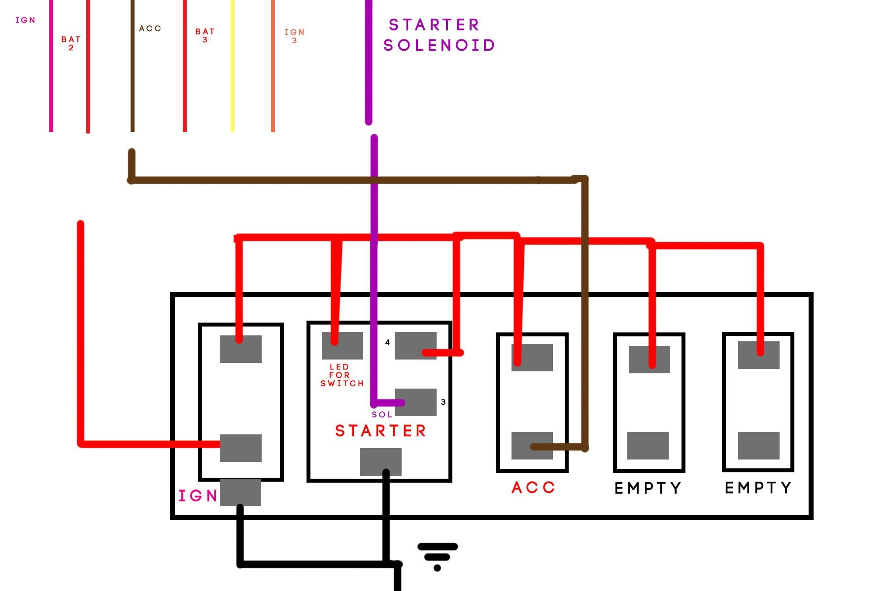 C3 Starter Switch Panel Wiring Questions - CorvetteForum - Chevrolet Corvette Forum Discussion