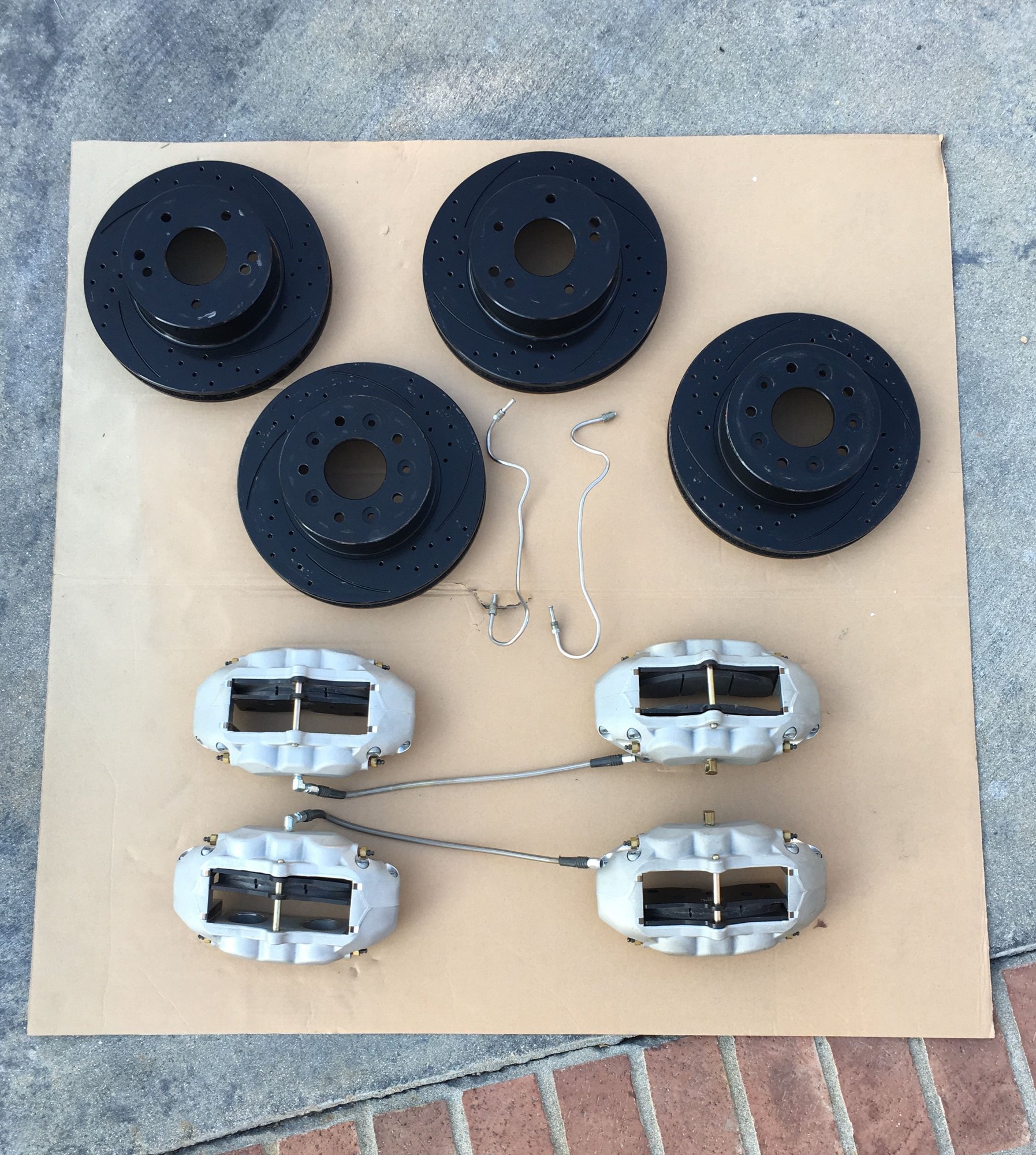 FS (For Sale) Wilwood Calipers and slotted/drilled rotors