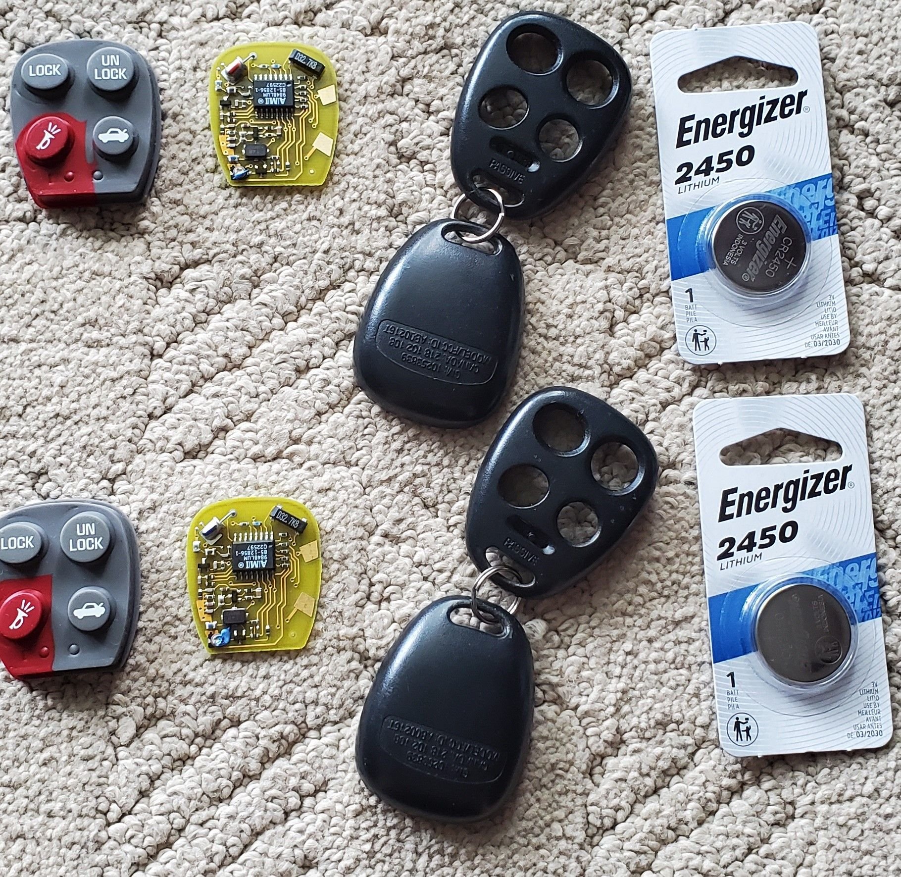 FS (For Sale) 19972000 C5 Corvette OEM Passive Key FOBs