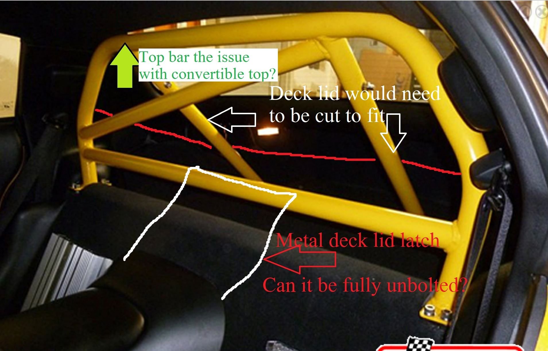 RPM Roll Bar for SCCA & HPDE in C5 Convertible CorvetteForum