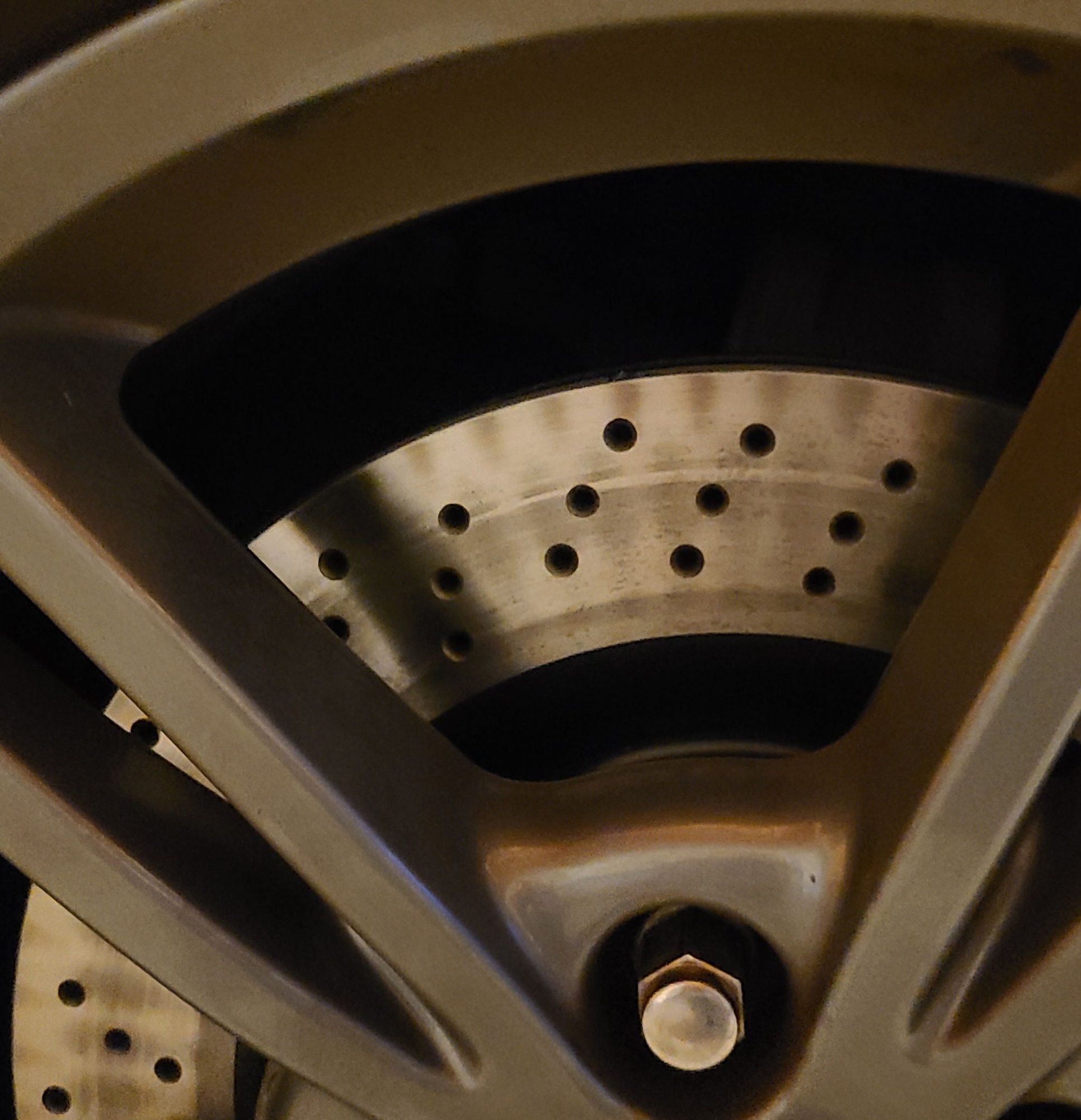 Acdelco drilled rotor discoloration after break in CorvetteForum
